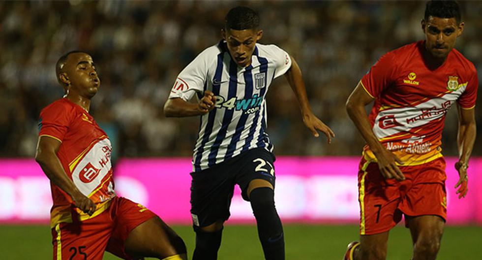 Alianza Lima y Sport Huancayo empataron 2-2 en Matute. (Foto: Andina)