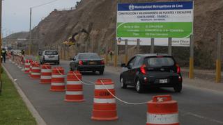 Obras en la Costa Verde: Lima atribuye retraso a problemas técnicos
