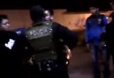 Tarapoto: fiscal ebrio insulta, agrede y amenaza a policía (VIDEO)