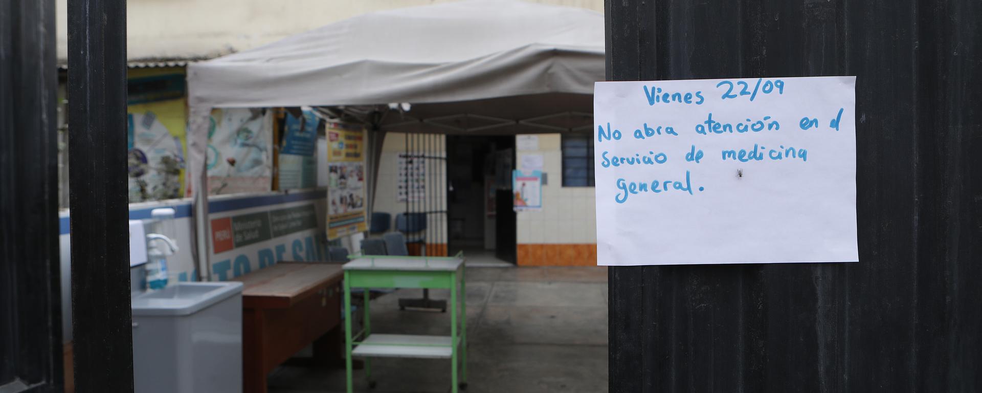 Doctores ausentes y escasez de medicamentos: seis postas y centros de salud en Lima Sur con deficiencias de atención | CRÓNICA