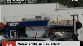 Surco: 'marcas' asaltan y roban US$10 mil a una cambista