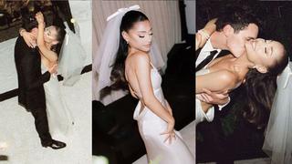 Ariana Grande comparte las primeras fotografías de su íntima boda con Dalton Gomez | FOTOS