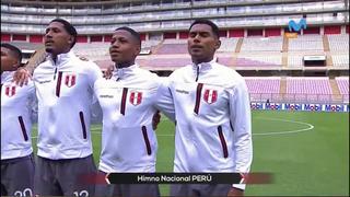 Selección peruana: así se vivió la entonación del himno nacional ante Panamá | VIDEO