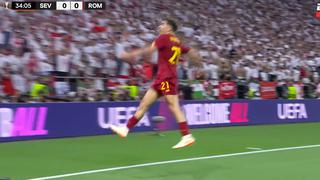 Golazo de Dybala: la ‘Joya’ anota el 1-0 de Roma sobre Sevilla en la final de la Europa League | VIDEO