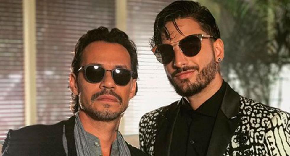 Marc Anthony y Maluma presentaron el vieeoclip de ¿Felices los 4\' (Foto: Instagram)