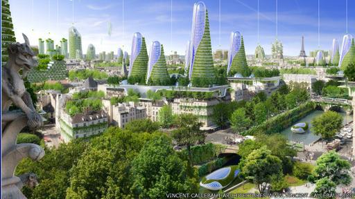La espectacular arquitectura del París de 2050 - 1
