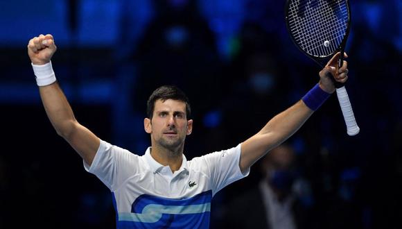 Novak Djokovic dejó un mensaje en las redes sociales tras ser liberado en Australia. (Foto: AFP)