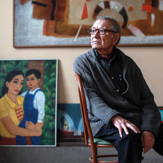 Conoce más del pintor peruano que a los 90 años será premiado en la Bienal de Florencia