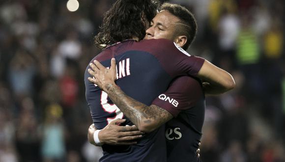 PSG goleó 3-0 al Saint Etienne con Neymar y es líder absoluto de la Ligue 1. (Foto: Agencias)
