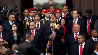 FOTOS: la juramentación de Nicolás Maduro como primer presidente chavista de Venezuela