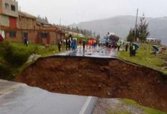 Áncash: vía Pativilca-Huaraz colapsa por activación de quebrada