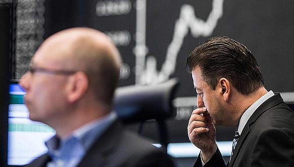 El Euro Stoxx 50 se dejó caer un 0,66%. (Foto: AFP)