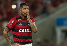 Flamengo analiza demandar a la FPF por suspensión de Paolo Guerrero