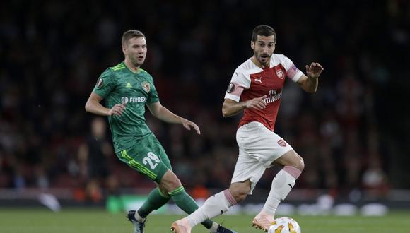 Arsenal ganó 4-2 al Vorskla en el Emirates Stadium por la primera fecha del Grupo E de la Europa League. (Foto: Arsenal).