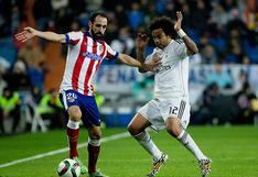 Real Madrid vs. Atletico de Madrid: Marcelo felicita al Atléti