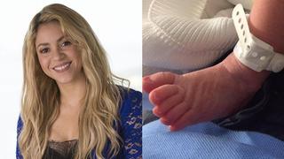 Shakira compartió la primera fotografía de su hijo Sasha