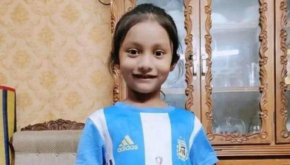 Alina Islam Ayat, la pequeña fanática de la Argentina que fue secuestrada y asesinada en Bangladesh