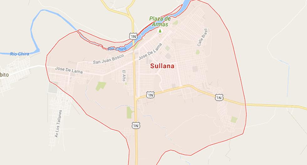 En Sullana, Piura, una menor tenía una bola de pelos de 3 kilos en su estómago. Los médicos le salvaron la vida. (Foto: Google Maps)