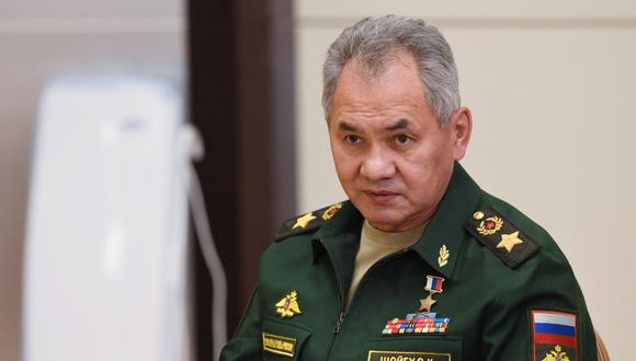 El ministro de Defensa de Rusia Sergei Shoigu. (Foto: Alexey NIKOLSKY / Sputnik / AFP).