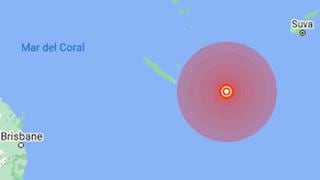 Terremoto de magnitud 6,2 sacude la capital de Vanuatu, en el Pacífico Sur