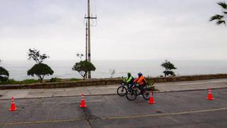 Barranco pone en marcha plan piloto de ciclovía que conectará con Miraflores y con Chorrillos