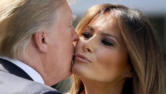 Melania Trump presentó la campaña el lunes. (Getty Images)