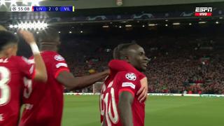 Gol de Mané: así puso 2-0 a Liverpool vs Villarreal tras pase magistral de Salah | VIDEO 