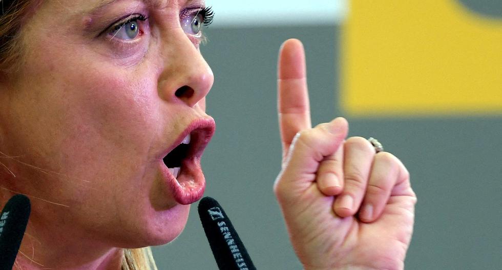 Giorgia Meloni, lideresa del partido de extrema derecha Hermanos de Italia. Foto del 2020. REUTERS
