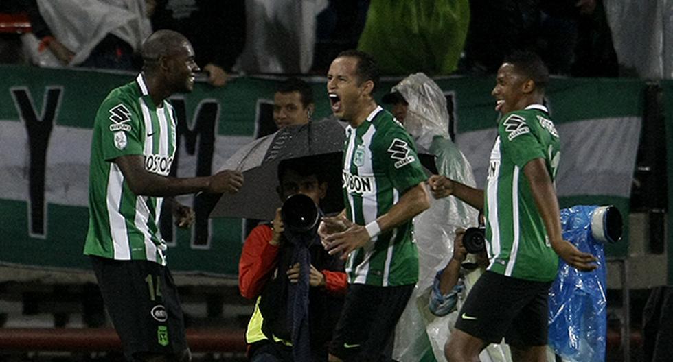 Atlético Nacional recibe a Huracán con la mira de seguir avanzando en la Copa Libertadores. En el primer duelo de octavos de final hubo empate 0-0 (Foto: EFE)