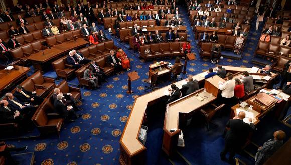 Cámara de Representantes de Estados Unidos, el 5 de enero de 2023. (Foto de AFP)