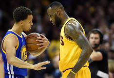 NBA: LeBron James habló del rendimiento de Stephen Curry