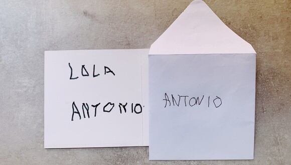 La historia detrás del emotivo regalo de Lola a su hijo Antonio. (Foto: Antonio/Twitter)