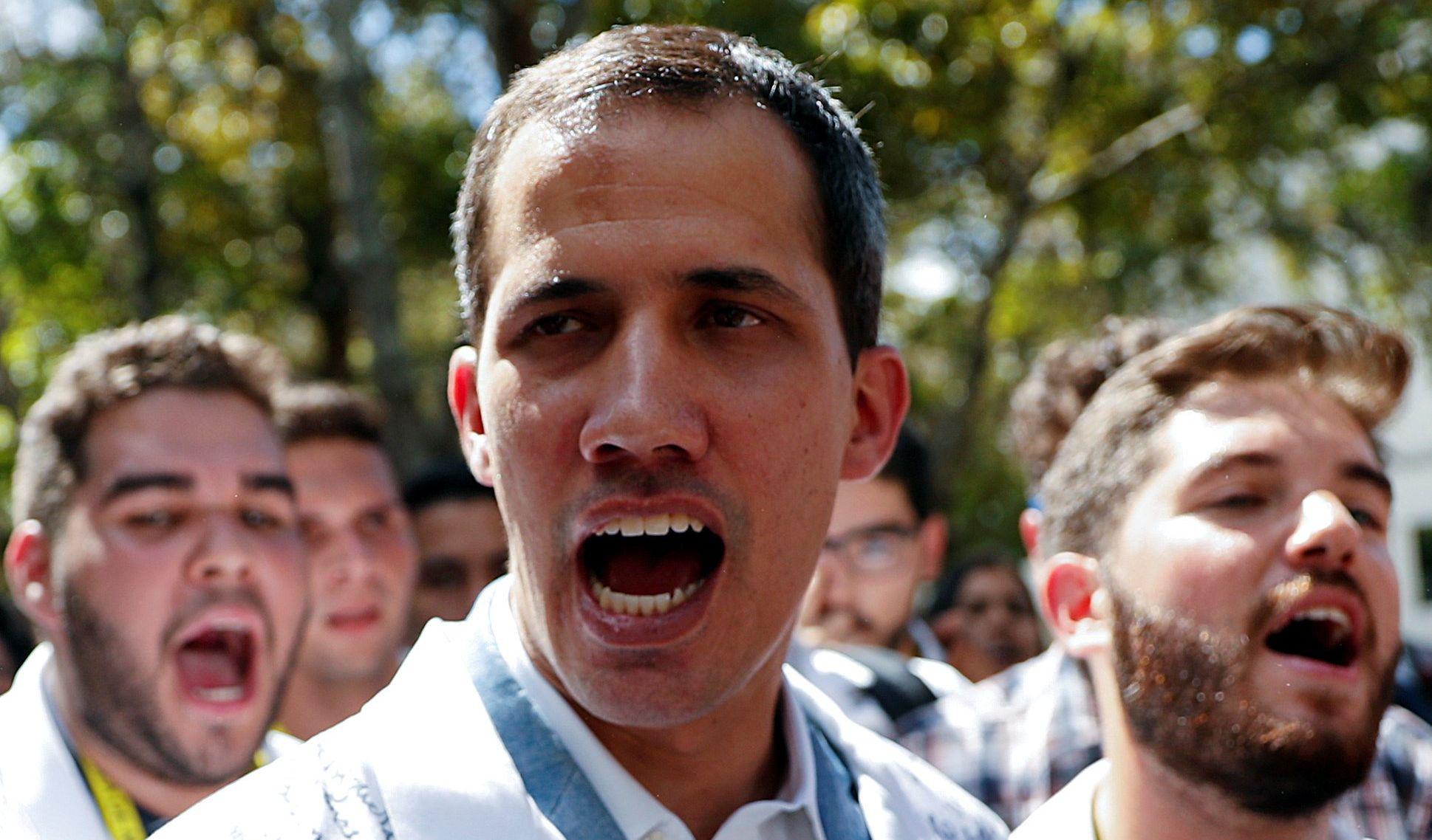 Juan Guaidó: Crímenes de lesa humanidad deben excluirse de amnistía en Venezuela. (Reuters).
