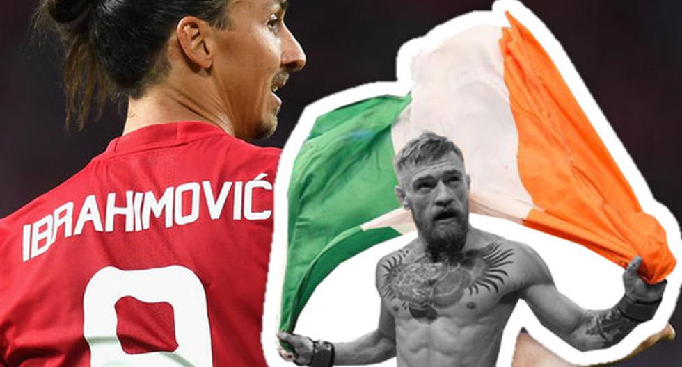 Zlatan Ibrahimovic lanza amenaza contra Conor McGregor y Floyd Mayweather | Foto: Edición