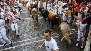 Mira cómo fue el primer encierro de San Fermín tras dos años de ausencia | FOTOS 