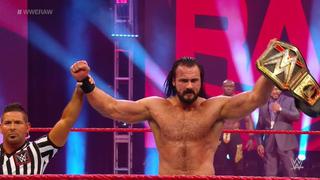 WWE: Drew McIntyre venció a King Corbin en el ‘Monday Night Raw’ 