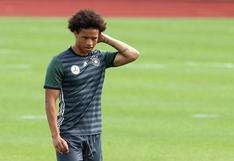 Leroy Sané es baja en Alemania para enfrentar a la Selección Peruana