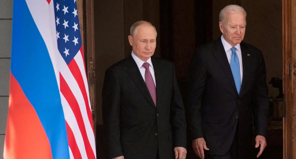 Las relaciones entre Putin y Biden pasan por su momento más complicado y podrían derivar en una ruptura diplomática entre Rusia y Estados Unidos. FOTO REUTERS