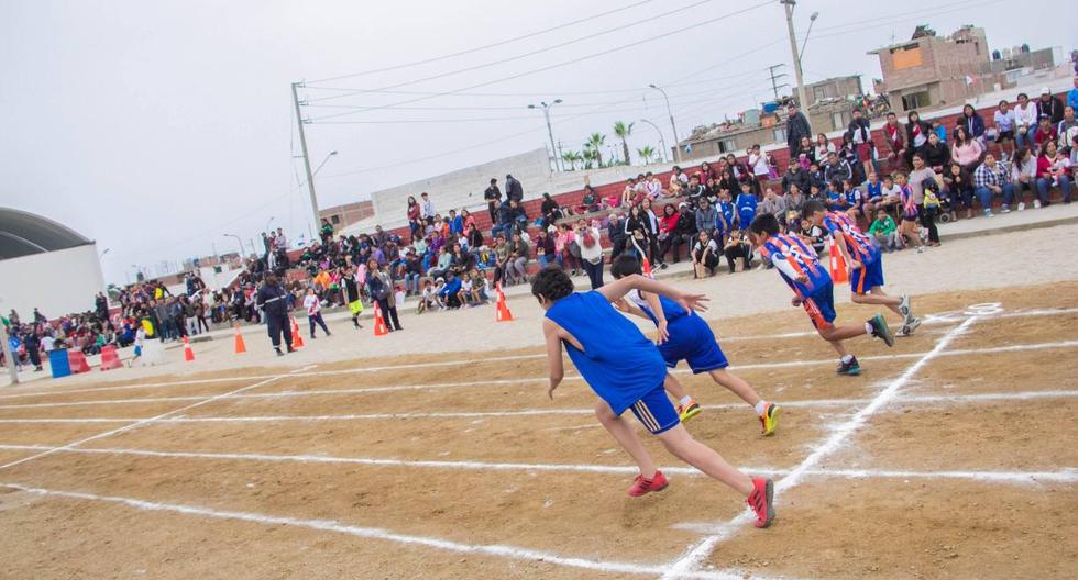 400 niños participaron en el Primer Tornero Interdistrital Infantil de Atletismo. (Foto: Difusión)