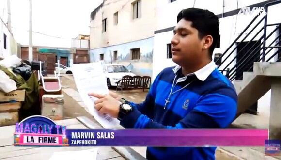 Marvin Salas, integrante de “Zaperoko”, responsabilizó a Toño Centella de estar detrás de amenazas de muerte en su contra. (Foto: captura de video)