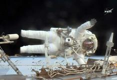Astronautas repararon computadora de la Estación Espacial Internacional