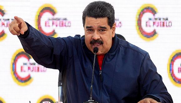 "Ha llegado algo peor y más horripilante que el gobierno de Barack Obama, que es el gobierno del señor Donald Trump", afirmó Nicolás Maduro en un acto político en Caracas. (Foto: AFP)