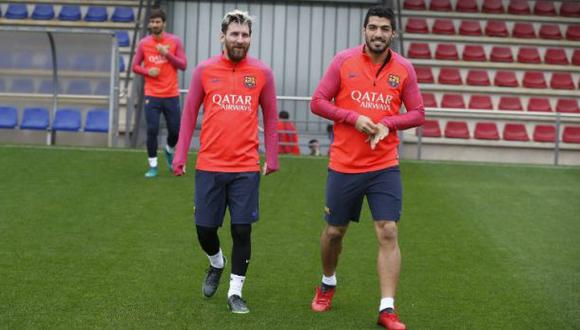Messi volvió a entrenar con Barcelona y apunta a la Champions