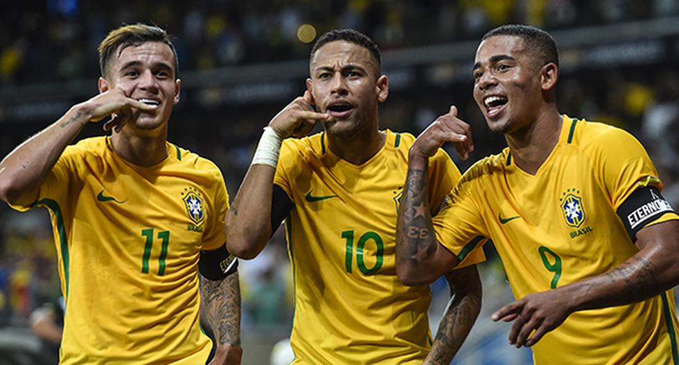 Neymar le ganó el duelo a Messi. Brasil no tuvo problemas y goleó a Argentina por 3-0. La Canarinha viene con todo para enfrentar a la Selección Peruana. (Foto: Getty Images)