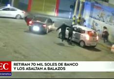 Tacna: delincuentes intentan robar S/ 70,000 a pareja de esposos | VIDEO