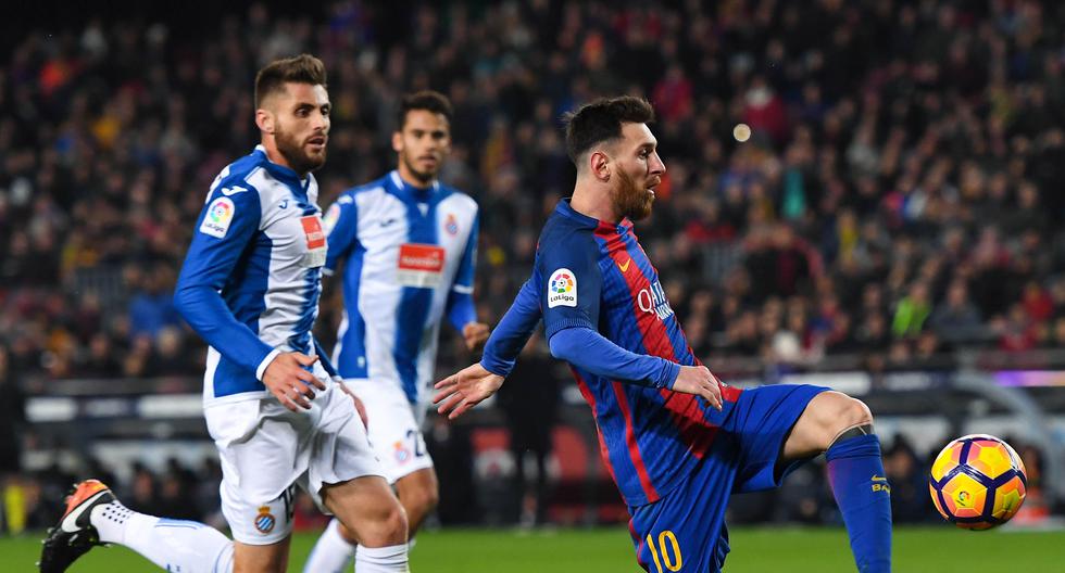 Barcelona vs Espanyol se vieron las caras en el Camp Nou por LaLiga Sanatander. (Foto: Getty Images)