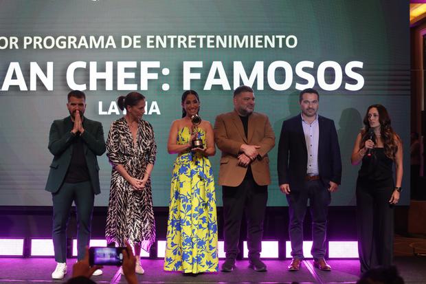 "The Great Celebrity Chef" received the Luces Award for Best Entertainment Program.  (Photo: Anthony Niño de Guzmán)