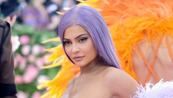 Este es el segundo filtro que tiene Kylie Jenner en Instagram.  El primero es junto a marca de cosméticos Kylie Cosmetic (AFP)