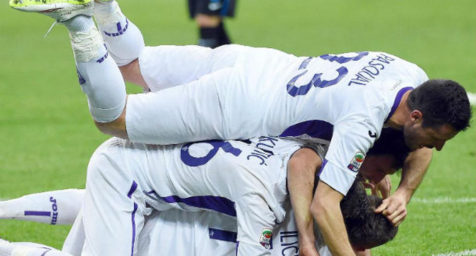 Fiorentina venció al Inter a domicilio (Foto: EFE)