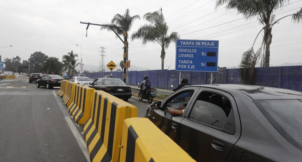 Lima Expresa indicó que la implementación de peajes se realiza según lo dispuesto por el Poder Judicial y con la autorización de la Municipalidad Metropolitana de Lima. (Foto: César Campos)